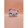 Peluche - Nemuneko - Rose et Blanc - Coll. Papattes