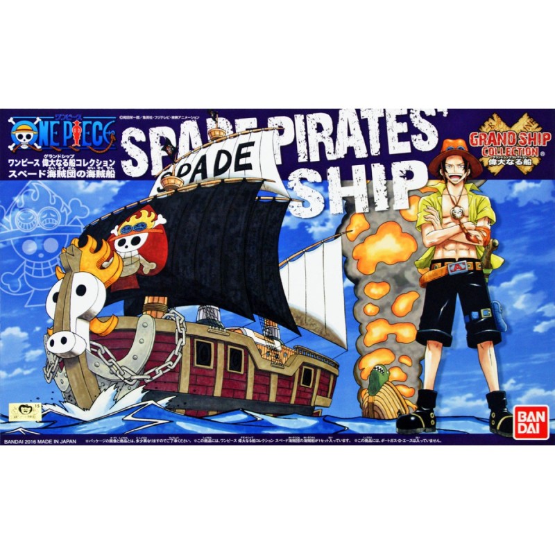Maquette - One Piece - Bateau de Ace
