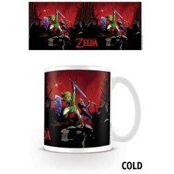 Mug - Thermo-réactif - Zelda - Au combat