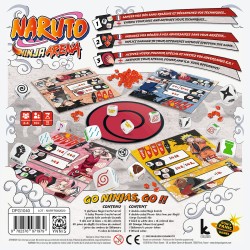Jeu de cartes - Affrontement - Dés - Rapidité - Naruto - Naruto - Ninja Arena