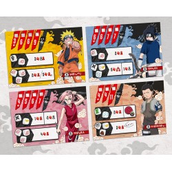 Jeu de cartes - Affrontement - Dés - Rapidité - Naruto - Naruto - Ninja Arena