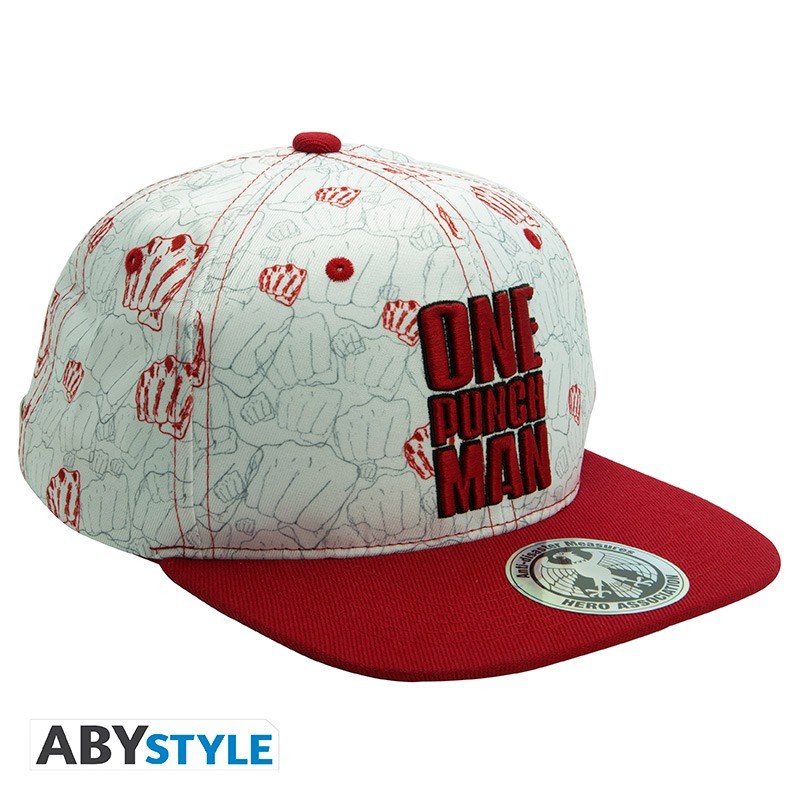 Casquette - Snap Back - One Punch Man - Poings