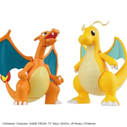 Maquette - Pokepla - Pokemon - Dracaufeu & Dracolosse