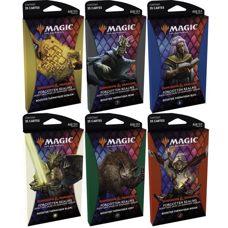 Cartes (JCC) - Booster sous Blister - Magic The Gathering - Adventures in the Forgotten Realms - Theme Booster Box