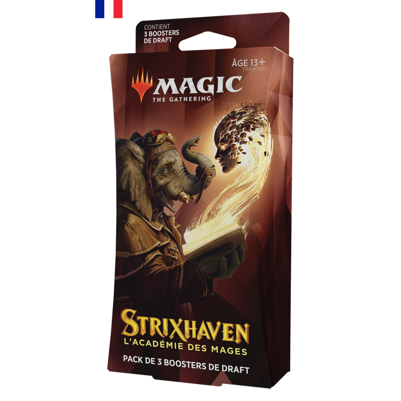 Cartes (JCC) - Pack de 3 Boosters de Draft - Magic The Gathering - Strixhaven - Draft Booster 3pck