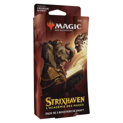 Cartes (JCC) - Pack de 3 Boosters de Draft - Magic The Gathering - Strixhaven - Draft Booster 3pck