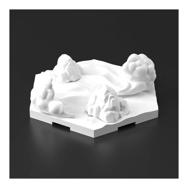 Accessoire Maquettes - Action Base - Gundam - Customize Scene Base (Snowfield Ver.)