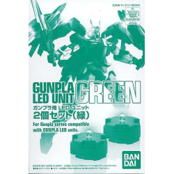 Maquette - Gundam - CS SUPPORT PARTS - 2 LED UNIT SET (GREEN)