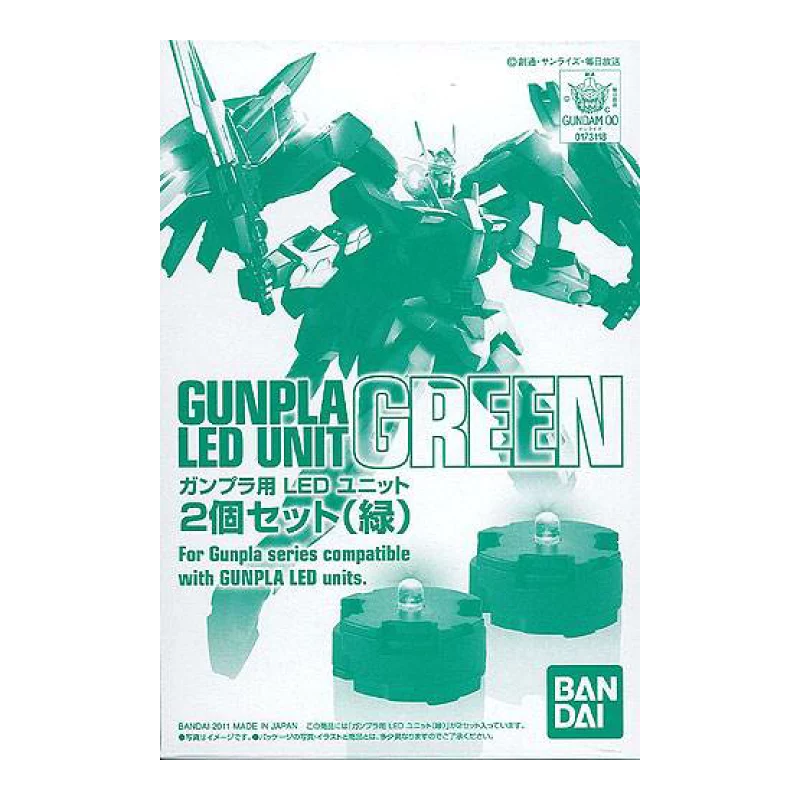 Maquette - Gundam - CS SUPPORT PARTS - 2 LED UNIT SET (GREEN)