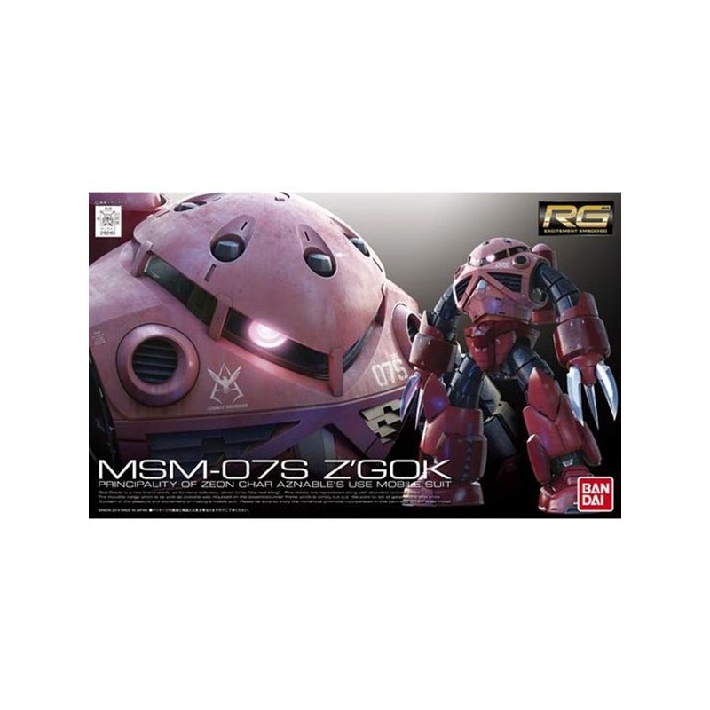 Maquette - Real Grade - Gundam - 16 - Z'Gok Char Custom