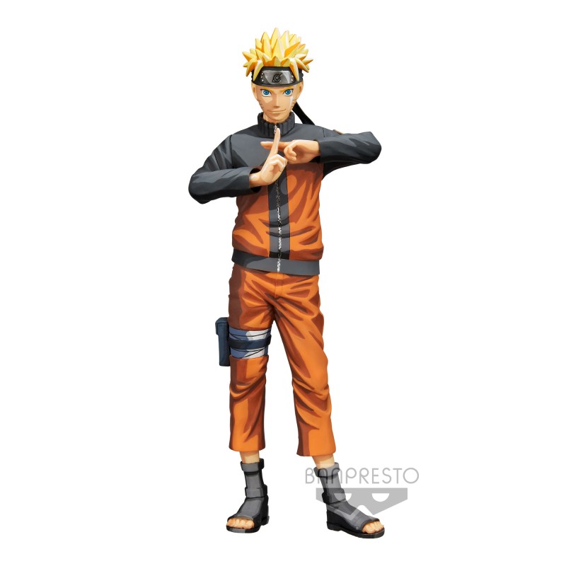 Figurine Statique - Grandista Nero - Naruto - Naruto Uzumaki