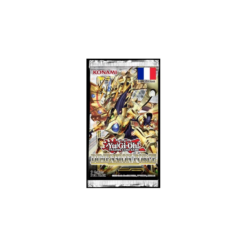 Cartes (JCC) - Booster sous Blister - Yu-Gi-Oh! - Force Dimensionnelle - Booster Pack