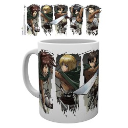 Mug - Subli - L'Attaque des Titans - Héros