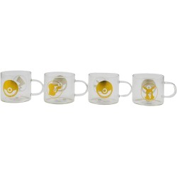 Mug - Mug(s) - Pokemon - Set de 4 - Pikachu