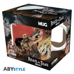 Mug - Subli - L'Attaque des Titans - Scène de bataille