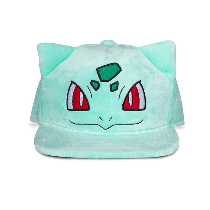 Casquette - Snap Back - Pokemon - Bulbizarre