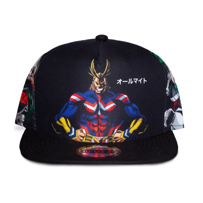 Casquette - Snap Back - My Hero Academia - All Might