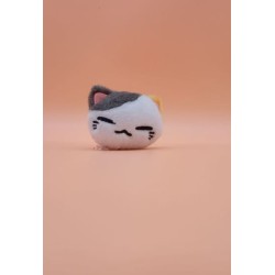 Peluche - Nemuneko - Gris Coeur Rose
