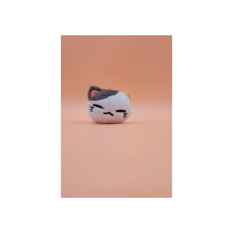 Peluche - Nemuneko - Gris Coeur Rose