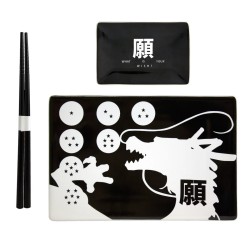 Set - Sushi - Dragon Ball - Black - Shenron