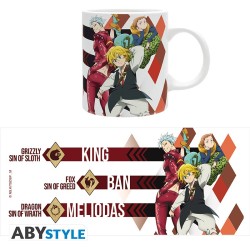 Mug - Mug(s) - Seven Deadly Sins - Meliodas,Ban et King