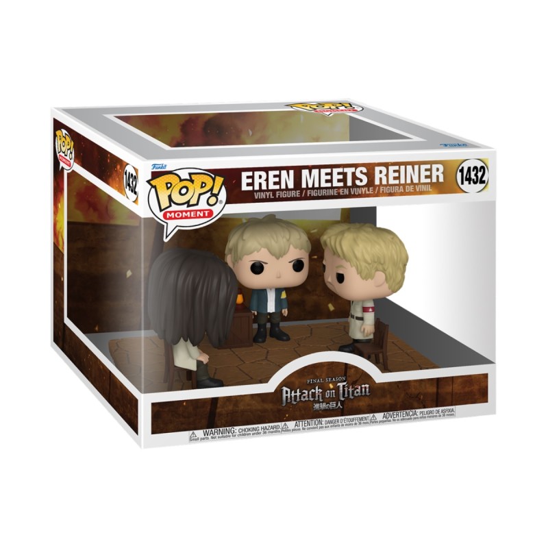 POP - POP Animation - L'Attaque des Titans - 1432 - Eren rencontre Reiner