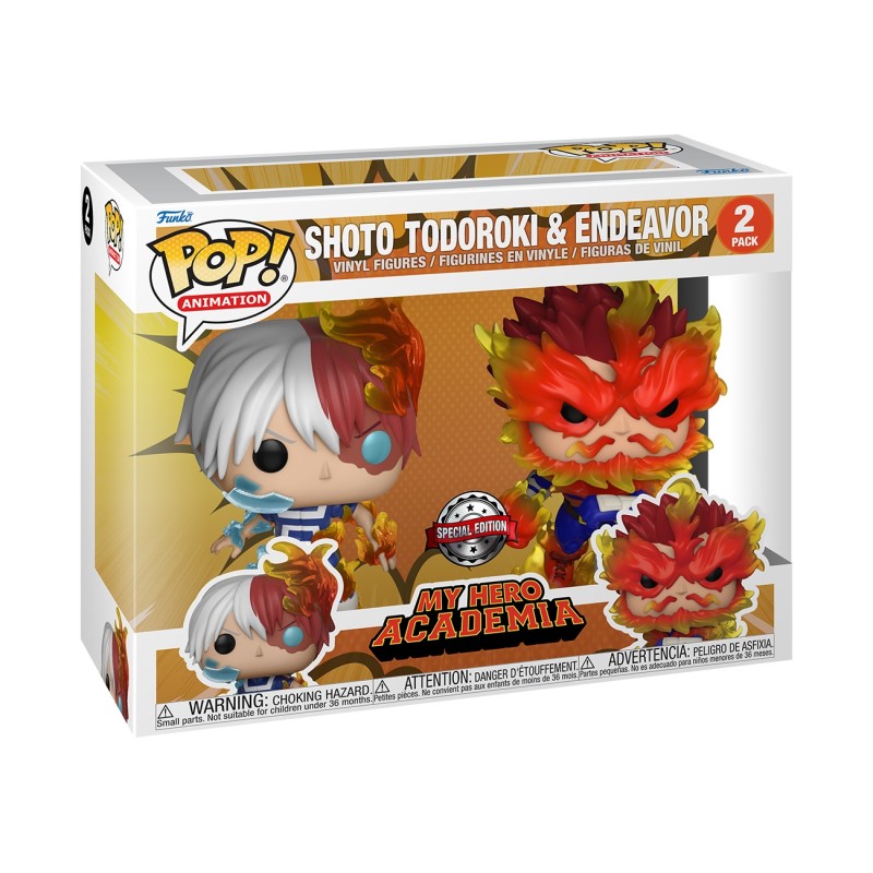 POP - POP Animation - My Hero Academia - Shoto & Endeavor