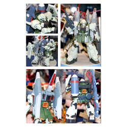 Maquette - Reborn 100 - Gundam - Zaku Warrior + Blaze & Gunner