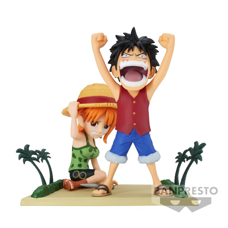 Figurine Statique - WCF - One Piece - Luffy & Nami