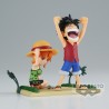 Figurine Statique - WCF - One Piece - Luffy & Nami