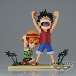 Figurine Statique - WCF - One Piece - Luffy & Nami