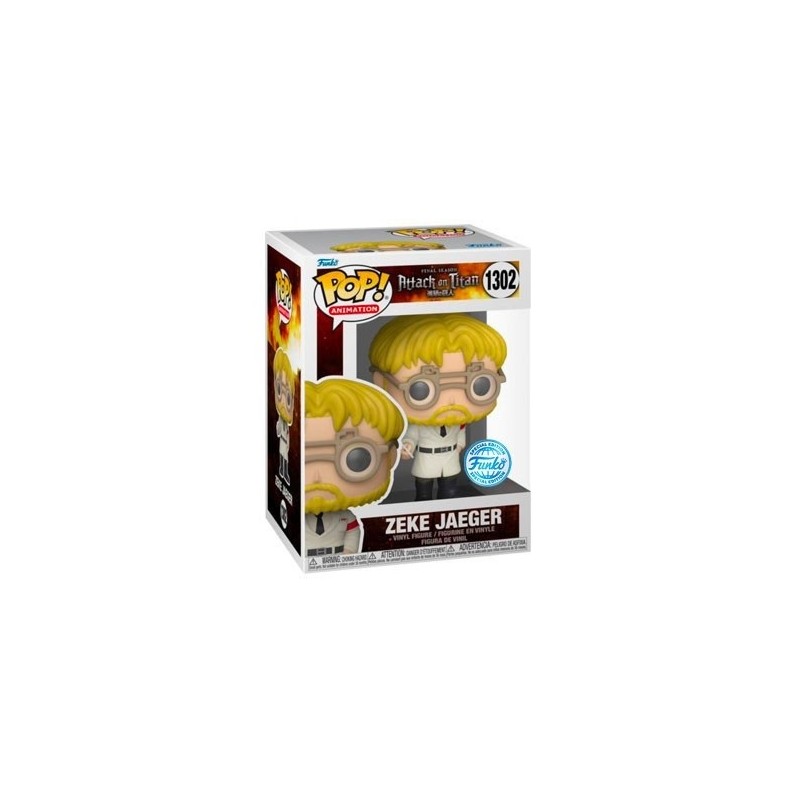 POP - POP Animation - L'Attaque des Titans - 1302 - Special Edition - Zeke Jaeger