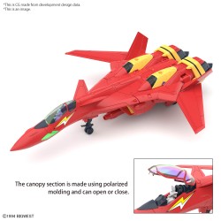 Maquette - High Grade - Macross - Fire Valkyrie Gundam with sound Booster - VF-19 custom