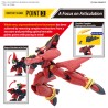 Maquette - High Grade - Macross - Fire Valkyrie Gundam with sound Booster - VF-19 custom