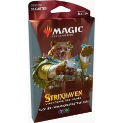 Cartes (JCC) - Booster sous Blister - Magic The Gathering - Booster Thématique - Strixhaven Flestrefleur