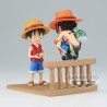 Figurine Statique - WCF - One Piece - Luffy & Ace