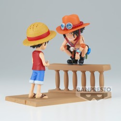 Figurine Statique - WCF - One Piece - Luffy & Ace