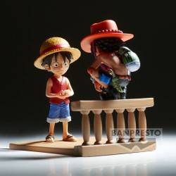 Figurine Statique - WCF - One Piece - Luffy & Ace