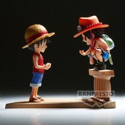 Figurine Statique - WCF - One Piece - Luffy & Ace