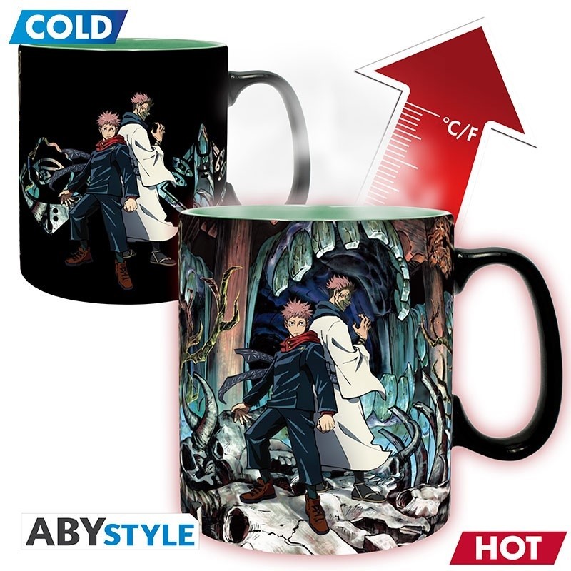 Mug - Thermo-réactif - Jujutsu Kaisen - Itadori & Sukuna