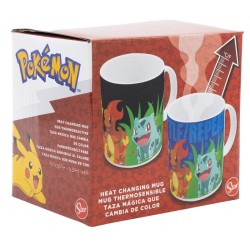 Mug - Thermo-réactif - Pokemon - Starters