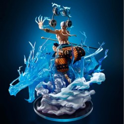Figurine Statique - Touche Métallique - One Piece - Sixty million volt lightning dragon - Extra Battle - Premium Figure - Ener
