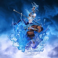 Figurine Statique - Touche Métallique - One Piece - Sixty million volt lightning dragon - Extra Battle - Premium Figure - Ener