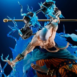 Figurine Statique - Touche Métallique - One Piece - Sixty million volt lightning dragon - Extra Battle - Premium Figure - Ener