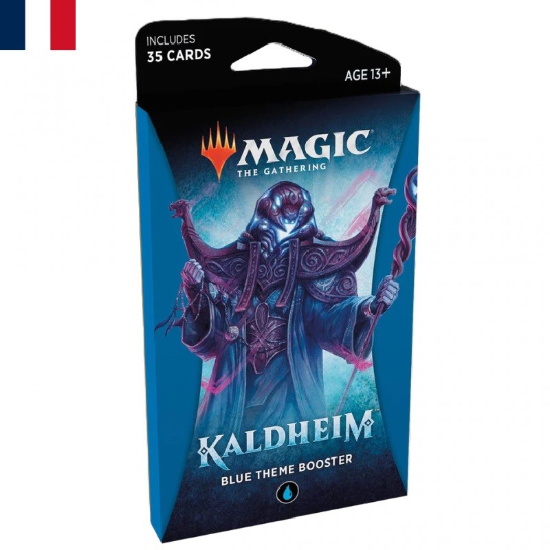 Cartes (JCC) - Booster sous Blister - Magic The Gathering - Theme Booster - Kaldheim - Bleu