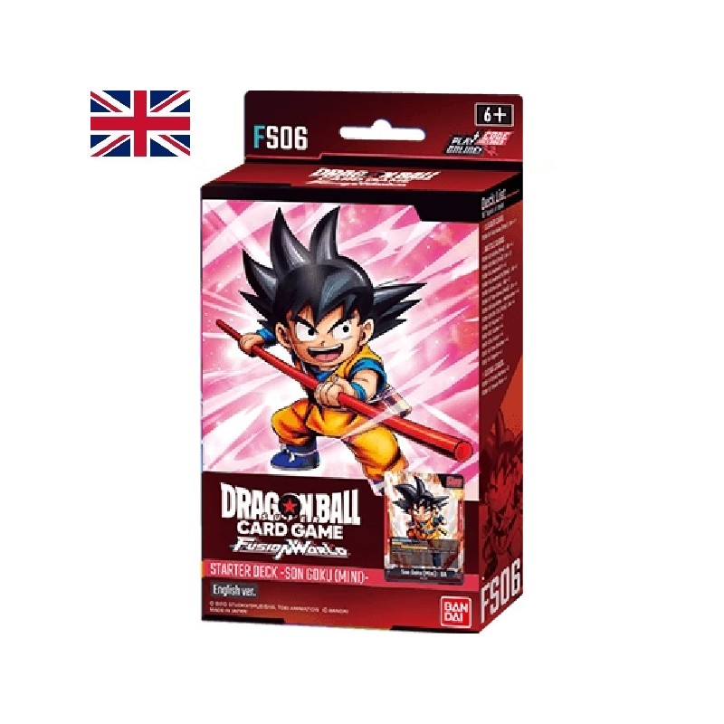 Cartes (JCC) - Deck de Démarrage - Dragon Ball - Starter Deck - "Fusion World" - FS06 - Son Goku