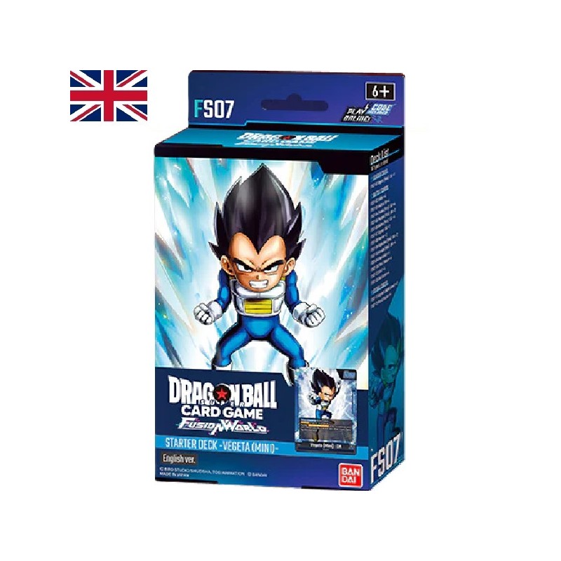 Cartes (JCC) - Deck de Démarrage - Dragon Ball - Starter Deck - "Fusion World" - FS07 - Vegeta