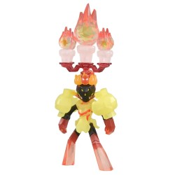 Figurine Statique - Moncollé - Pokemon - Téracristal Feu - Carmadura
