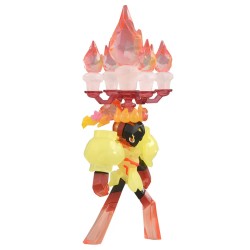 Figurine Statique - Moncollé - Pokemon - Téracristal Feu - Carmadura