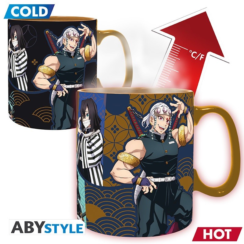 Mug - Thermo-réactif - Demon Slayer - Piliers
